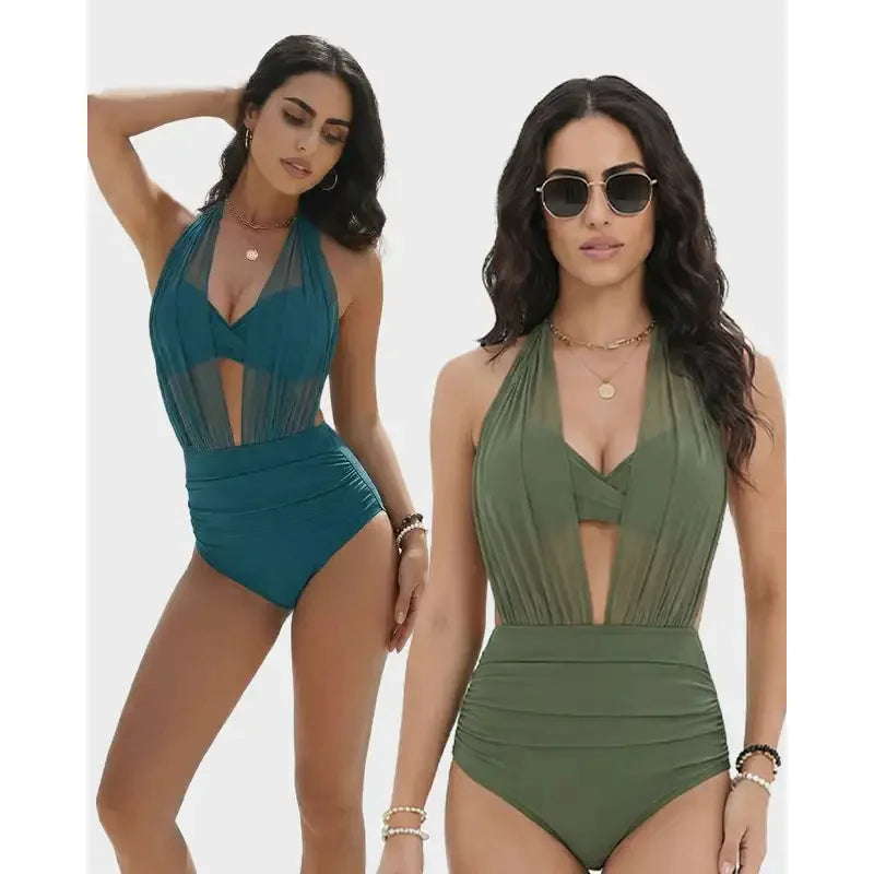 Sabine™ | 2-in-1 Hoog Getailleerde Tummy Control Bikini