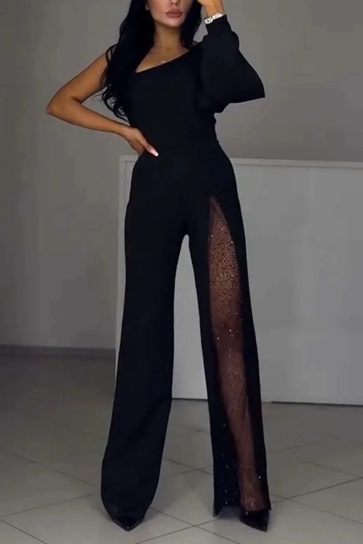 Ines™ | Moderne jumpsuit met wijde pijpen
