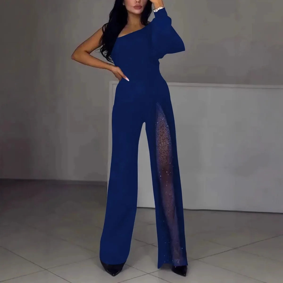 Ines™ | Moderne jumpsuit met wijde pijpen