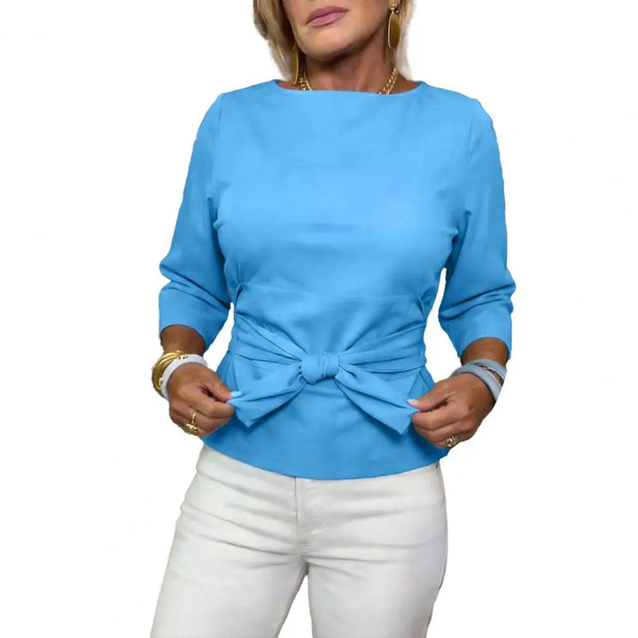 Daria™ | Stijlvolle Strik Taille Top