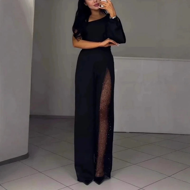 Ines™ | Moderne jumpsuit met wijde pijpen