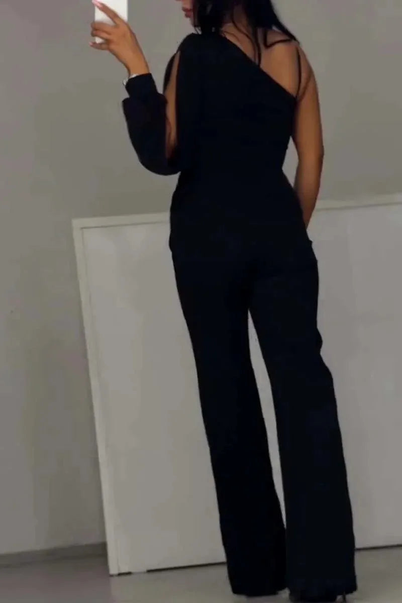 Ines™ | Moderne jumpsuit met wijde pijpen