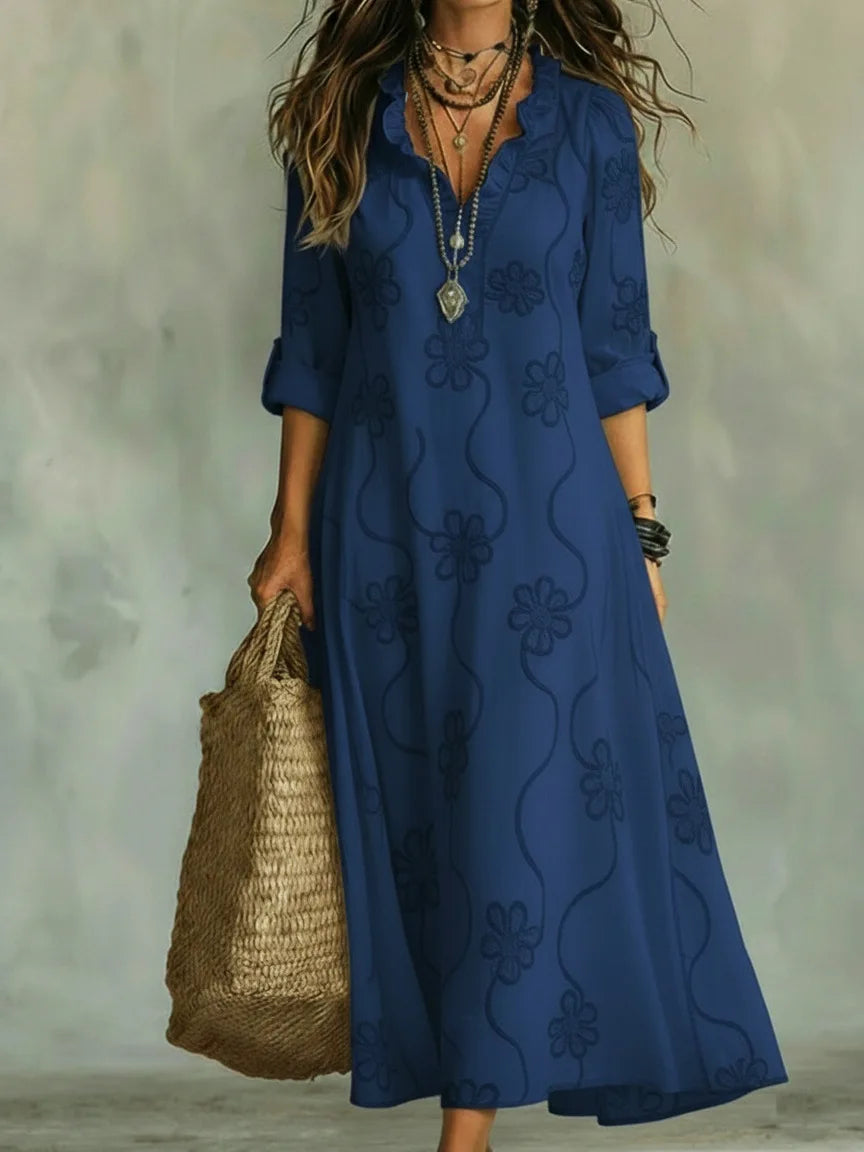 Sienna™ | Buikcamouflerende Bloemen Zomerjurk