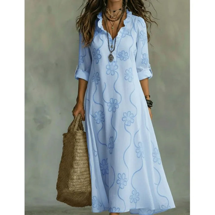 Sienna™ | Buikcamouflerende Bloemen Zomerjurk